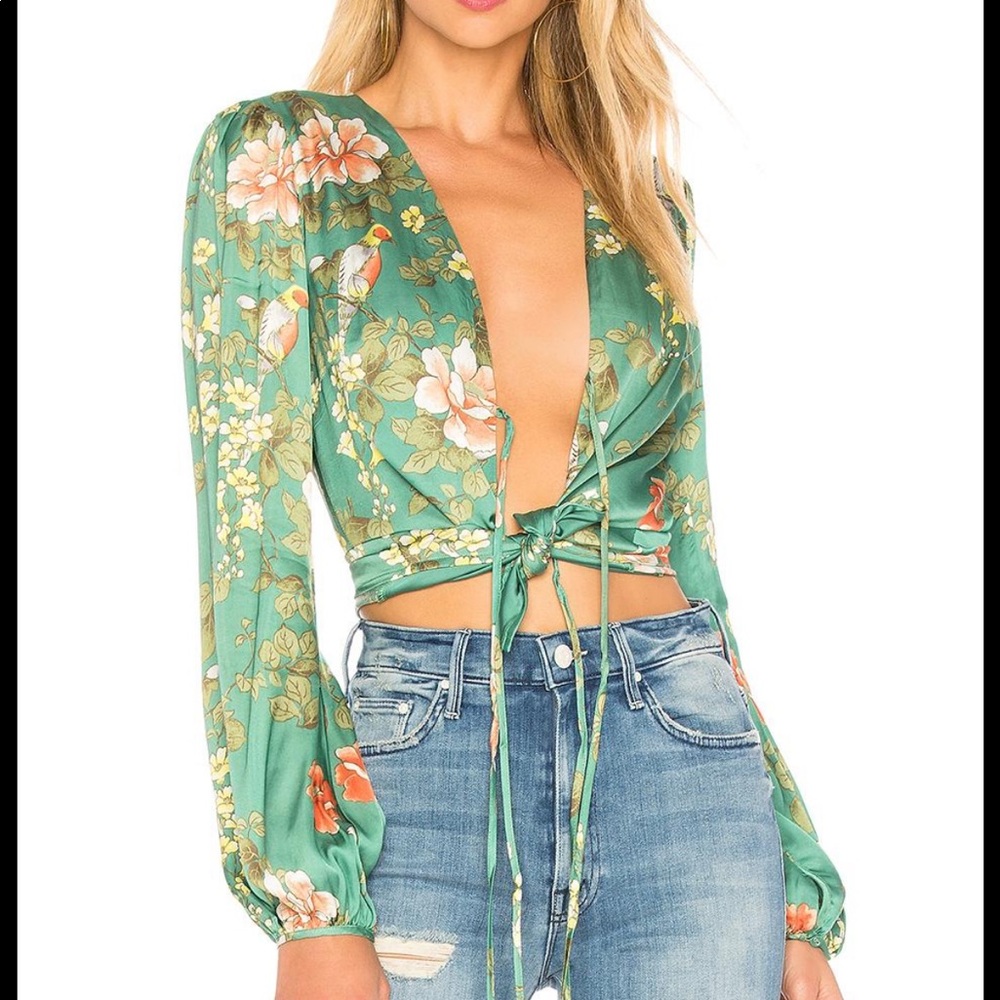 Majorelle coco top in bluebird